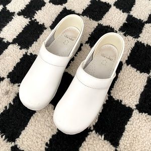 White Dansko Clogs (size 41)